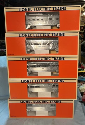 LIONEL #19109-19113 SANTA FE - 5 CAR PASSENGER TRAIN SET- '91 BEAUTIFUL NEW/OB! - Image 1 of 4
