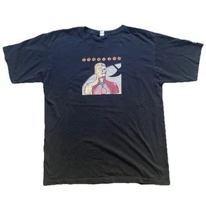 PEARL JAM album BACKSPACER Ltd 2009 VOLCOM Black Vintage T SHIRT M Collab Skate - Picture 1 of 7