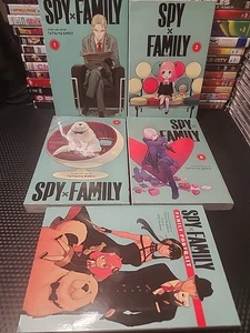 Lot spy x family english manga voulmes 4,1,6,2 Portrait shonen jump tatsuya endo - Picture 1 of 24