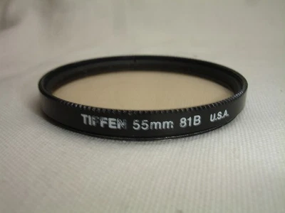 Tiffen 55mm 81b filter Light balancing - Image 1 of 2