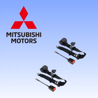 For All Mitsubishi Adjustable Safety Retractable Car Seat Belt 2pcs Front - Image 1 of 4