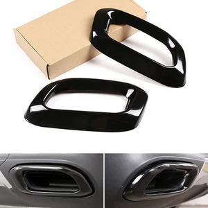 2x Muffler Exhaust Pipe Tail Cover Parts For Mercedes GLE350 GLE450 GLC GLS 2020 - Bild 1 von 10