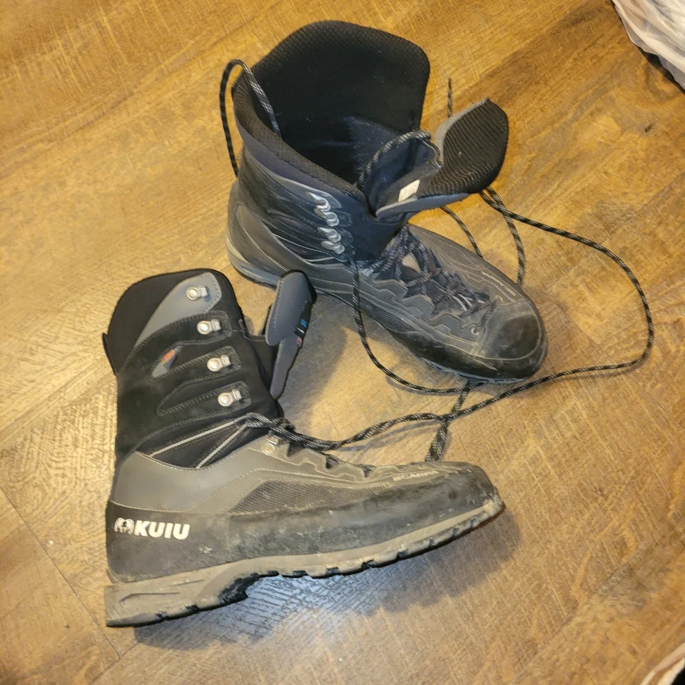 KUIU Scarpa Rebel K Pro 10  Hunting Boots Black & Gray Men’s 14 Backcountry Hunt - Image 1 of 4