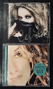 Celine Dion 2 used CDs Greatest Hits + 12" remix Collection best of remix club - Imagen 1 de 4