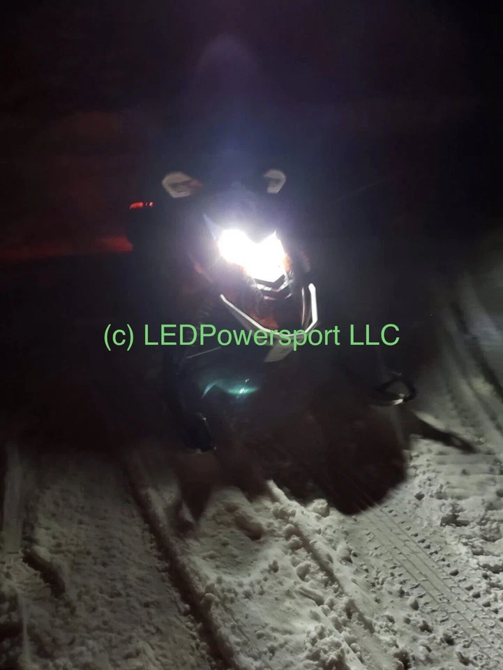 LED Headlight Upgrade Kit Arctic Cat Snowmobiles 2010 Sno Pro 500 Hi And Low - Image 1 of 4