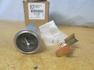 BCP 82317288 OIL PRESSURE GAUGE 06464910, 0-80 PSI, GR.13. 8V, 2" FACE - Picture 1 of 9