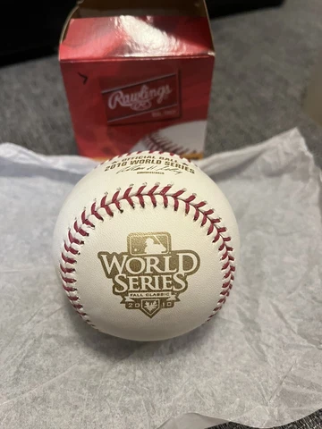 2010 MLB World Series Rawlings Boxed Baseball San Francisco Giants Texas 7 Cover