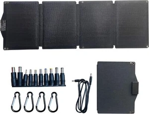 60W Portable Solar Panel Charger Solar Generator, Foldable Solar Panel Laptop - Picture 1 of 11