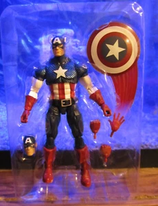 Marvel Legends 2019 FIGURA CLÁSICA CAPITÁN AMÉRICA cómic suelto 80 aniversario - Imagen 1 de 1