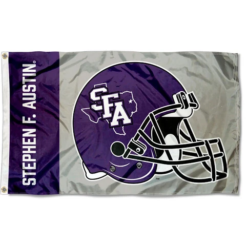 Stephen F. Austin Lumberjacks Football Helmet Flag Large 3x5 Cover