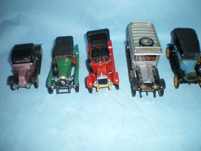 38315 5x Corgi Toys Classic mint Bentley Daimler Rolls Royce Ford T Renault - Bild 1 von 4