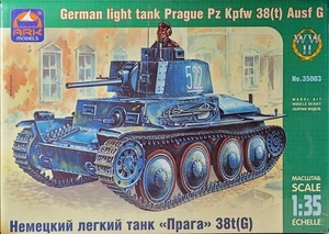 ARK35003 Ark Model German light tank Prague Pz Kpfw 38t G Plastikbausatz 1:35 - Picture 1 of 1