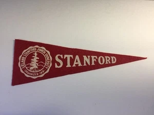 Vintage 1950s Stanford University College Hormel Pennant 3.5" x 9.5" - Picture 1 of 5