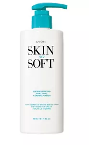 new Avon Skin so Soft - for Acne Prone Skin - Gentle Body Wash - 10.1 fl oz - Picture 1 of 1