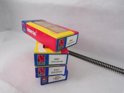 Four boxed Life-Like HO plain stock cars T6907                              1N13 - Image 1 of 4