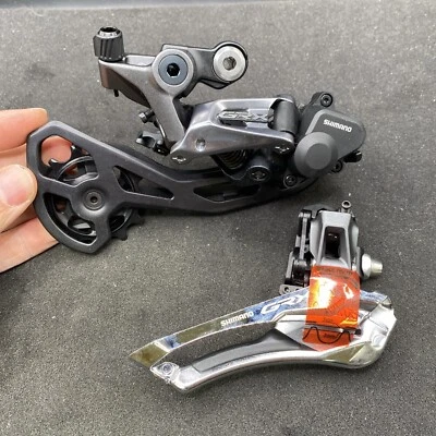 Shimano Grx Rx810 Front And Rear Derailleur Set 11 Speed Gravel (NW) - Image 1 of 4