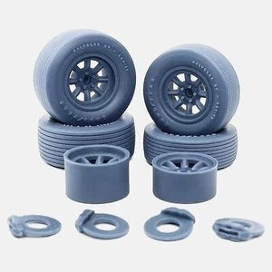 1/24 Resin 15 inch Minilite Wheels, Goodyear Polyglas GT Tires, and Brake Set - Picture 1 of 8