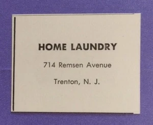 1951 Heimwäsche Werbung Trenton, New Jersey - Bild 1 von 1