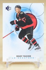 2020-21 Upper Deck SP Hockey Base Blue #97 Brady Tkachuk - Ottawa Senators