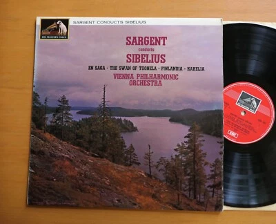 ASD 541 Sargent Conducts Sibelius Vienna Philharmonic 1963 Stereo NM - Image 1 of 4