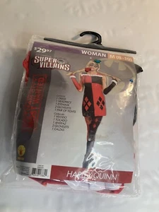 Harley Quinn, DC Comics Super Villains Costume, Rubies Size Medium - Picture 1 of 3