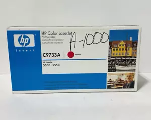 Genuine HP C9733A Magenta Toner for HP LaserJet 5500/5550 Series - Picture 1 of 6