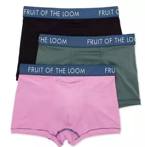 Fruit Of The Loom 3GMSLC1 Getaway Breathable Brief Trunk 3 Pack New In Box MED - Picture 1 of 7