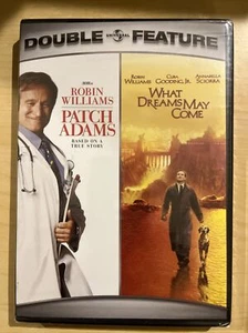 Patch Adams / What Dreams May Come (Double Feature, DVD, 1999, 2007) New, Sealed - Picture 1 of 2
