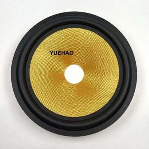 Good Quality 8" Fiber Speaker Cone W/ Rubber Surround For Speaker Recon Part - Picture 1 of 4
