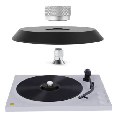 Turntable Disc Stabilizer Record Weight Clamp LP Vinyl Vibration Damper POM - Image 1 of 4