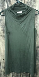 LN Wasabi + Mint Medium M Tunic Mini Dress CUTE Green Suede-like Soft (B4) - Picture 1 of 4