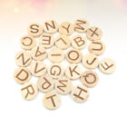 Alphabet Embellishment Educational Alphabet Toys Wood Letter Tiles