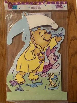 DISNEY Fold Out Honeycomb Tissue Centerpiece Winnie the Pooh, Piglet-vintage - Image 1 of 4