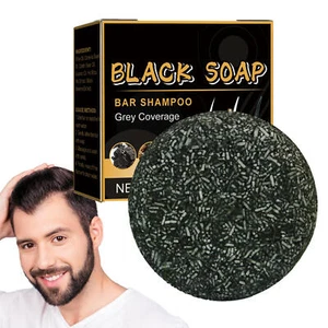 Gray Hair Reverse Bar Mane Gray Reverse Bar Hair Darkening Bar Soap - Picture 1 of 10