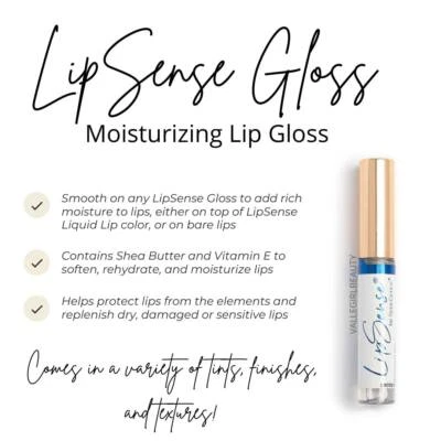 Auténtico brillo hidratante LipSense; nuevo, sin abrir Foto 1 de 3