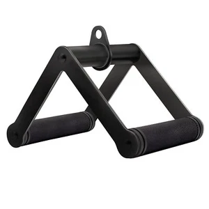 Double D Row Handle Cable Attachment V Bar Attachment LAT Pull Down Attachments - Picture 1 of 6