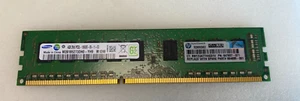 SAMSUNG M391B5273DH0 - YH9 4GB 2Rx8 PC3L-10600E-09-11-E3. HP P/N: 647657-071 - Picture 1 of 4