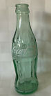 Vintage 1963 Coca Cola Coke Green Glass Bottle Hobbleskirt 6.5Oz No City