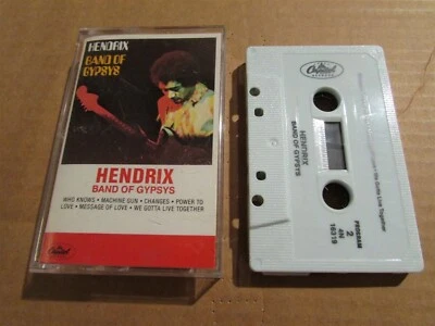 JIMI HENDRIX Band Of Gypsys 1970 Album Cassette Tape Capitol 16319 - Image 1 of 2