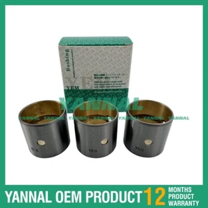 3X New 3KB1 Connecting Rod Bushing 21mm For Isuzu MBU-IHI 14 PX excavator - Picture 1 of 4