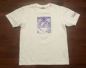 DRAGONBALL Z T SHIRT HERREN XS EXTRA SMALL UNIQLO UT WEISS LILA ANIME CARTOON - Bild 1 von 5