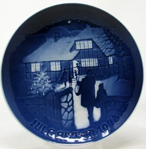 Bing and Grondahl B&G Denmark Danish Christmas Plate 1973 - Picture 1 of 2