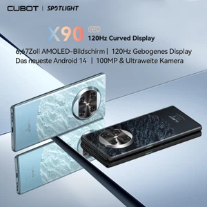Cubot X90 Smartphone 32GB+256GB Android 14 Handy 4G Dual SIM 5100mAh NFC 100MP - Bild 1 von 17
