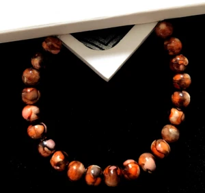 ROUND MARBLE AFFECT BEADS-6 MM ACRYLIC BEADING FOR CRAFTS AND JEWELLERY MAKING - Picture 1 of 3