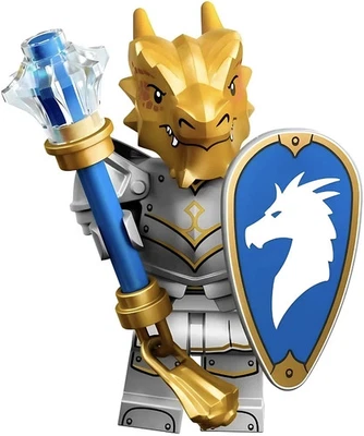 LEGO (71047) Dungeons & Dragons Dragonborn Paladin Minifigura CMF Nuevo Sellado Foto 1 de 2