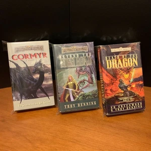 Forgotten Realms: Complete Cormyr Saga Trilogy, Dungeons & Dragons Paperback Lot - Picture 1 of 5