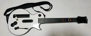 Guitar Hero Les Paul Guitar Nintendo Wii W/ Strap UNTESTED Red Octane - Picture 1 of 13