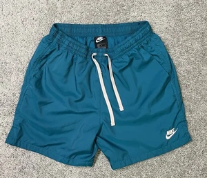 NIke Hombre Talla M Malla Forrada ESENCIAL TEJIDO FLUJO PANTALONES CORTOS VERDE/ROSA AR2382 379 - Imagen 1 de 9