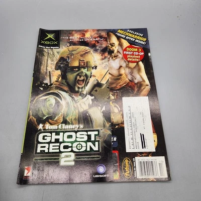De colección Tom Clancy's Ghost Recon 2 Xbox Magazine Anuncio Original Ubisoft OXM 2004 Foto 1 de 4