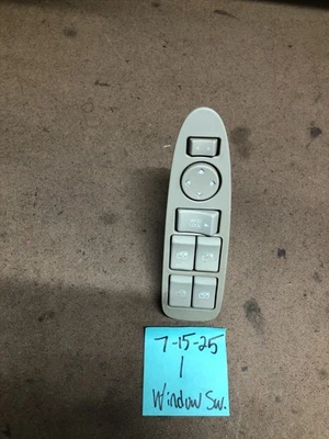 Interruptor de ventana maestra izquierda del conductor DAÑADO bronceado se adapta a 04-07 BUICK RENDEZVOUS Foto 1 de 4